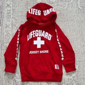 NWOT Jersey Shore Lifeguard Sweatshirt